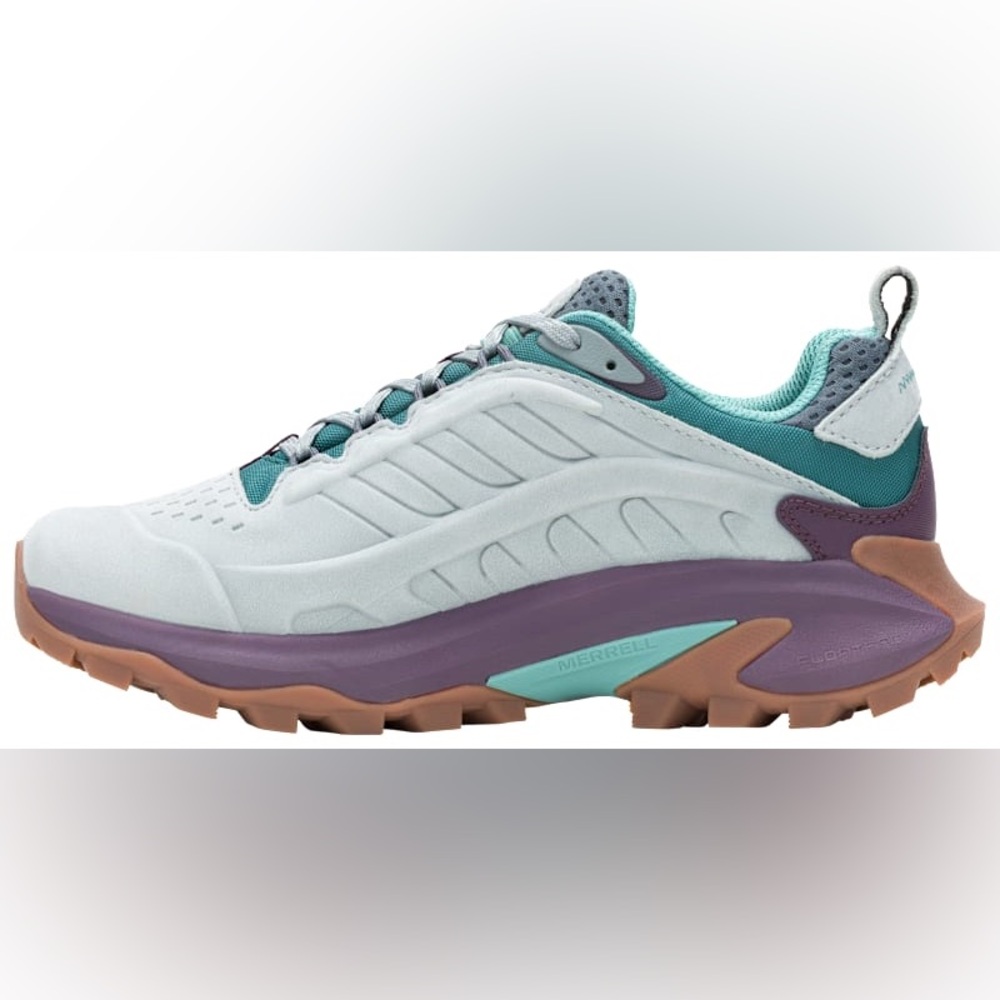 Merrell Merrell Moab Speed 2 Hiking Shoes White and Purple Size 9 - Picture 5 of 12